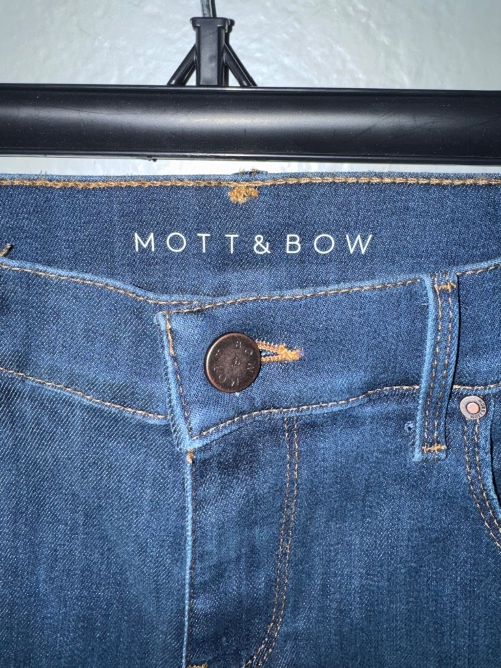 Mott & Bow Mid Rise Skinny Jane Jeans 27 x 30 - Picture 4 of 7